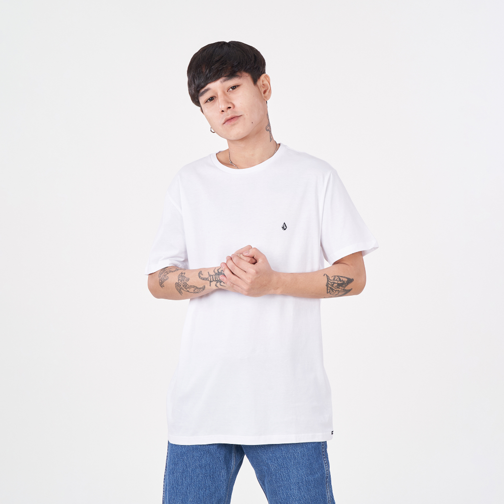 Volcom เสื้อยืด VAF512056 APAC STONE BLANK SS TEE - รูปที่ 2