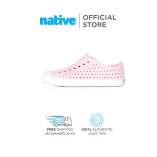 Native รองเท้ากันน้ำผู้ใหญ่ EVA รุ่น Jefferson Milk Pink/Shell White (AH)