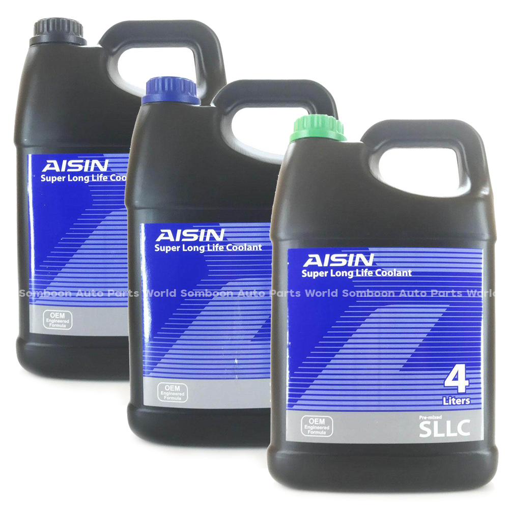 AISIN น้ำยาหม้อน้ำ น้ำยาหล่อเย็น (เลือกสีได้) ผสมพร้อมใช้ AISIN SUPER LONG LIFE COOLANT PRE-MIXED SL