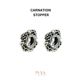 PHYA Carnation Stopper สต็อปเปอร์เงินแท้ดอกคาร์เนชั่น