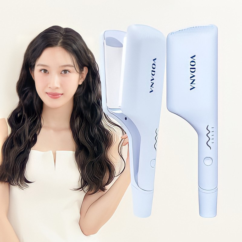 🧤พร้อมส่ง💎💙Vodana Triple wave 40mm. เครื่องม้วนผม ทำลอนมาม่า