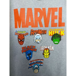 เสื้อยืด มือสอง ลายการ์ตูน Marvel อก 46 ยาว 29