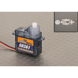 [เซอร์โว] HobbyKing S0361 Micro Servo 20T 0.45kg / 0.12sec / 3.6g