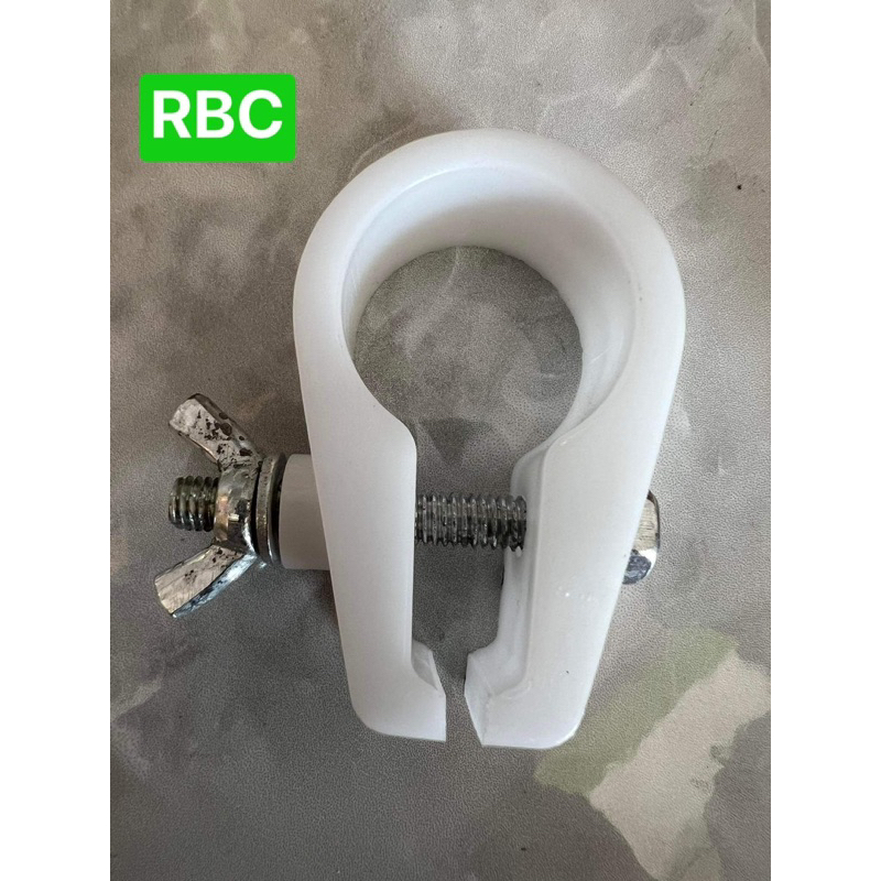 ตัวล๊อคก้าน สีขาว RBC411 ตัวล๊อคเพลา เครื่องตัดหญ้า อย่างดี ราคาส่ง