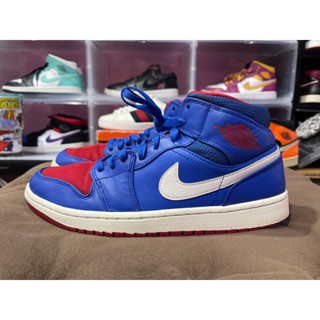 Nike AJ1 Mid. มือสอง รับประกันแท้ 100%(เฉพาะไลฟ์สดเท่านั้น)