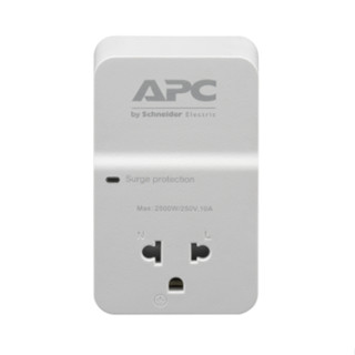 APC Home/Office Surge Protection 1 Outlet เต้ารับแปลงไฟกันกระชาก (อุปกรณ์ป้องกันไฟกระชากรูปแบบปลั๊กเสียบ) รหัส PM1W-VN