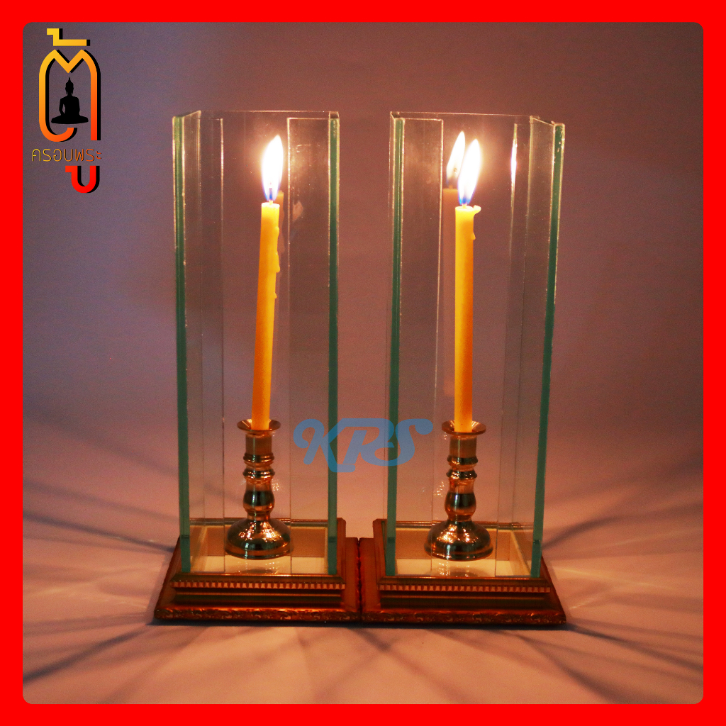 ตู้ครอบเชิงเทียนกระจกหนา 5 มิล สามารถใช้ได้ทั้งภายในอาคารและภายนอกได้อาคาร