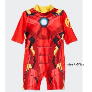 ชุดว่ายน้ำเด็ก ลาย Iron man นำเข้าจาก อังกฤษ 🇬🇧🇬🇧 :  Marvel Iron Man Surf Suit