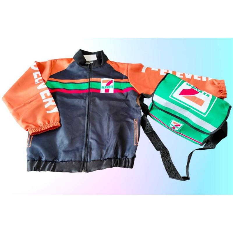 เสื้อแจ็คเก็ตเด็ก#เสื้อแจ็คเก็ต#เสื้อเซเว่น#7-11 #แจ็คเก็ตเซเว่น #ชุดอาชีพในฝัน #ชุดอาชีพเด็ก