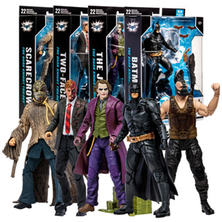 DC Multiverse The Dark Knight Trilogy Batman Bundle Set (4) Bane BAF ของเล่นดีซี ฟิกเกอร์