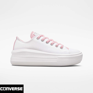 Converse คอนเวิร์ส รองเท้าผ้าใบ รองเท้าส้นหนา UX Chuck Taylor All Star Move Platform OX A03059CS3WTPI (2800)