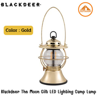 Blackdeer The Moon Gilt LED Lighting Camp Lamp #GOLD