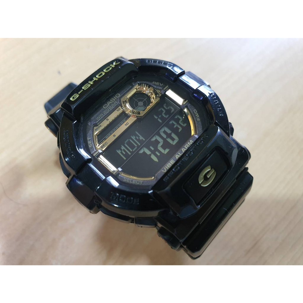 CASIO G-SHOCK GD-350BR มือสอง สภาพใช้น้อย ถ่านเปลี่ยนใหม่