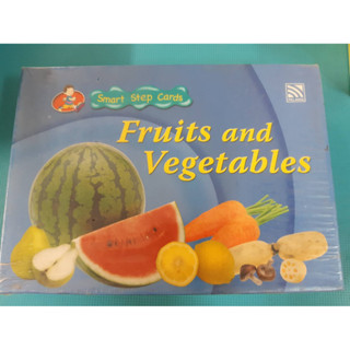 Fruits and vegetables  การ์ดคำศัพท์ผักและผลไม้