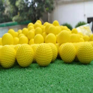 สีทึบกอล์ฟลูกฝึกซ้อมในร่ม PU Floating Soft Ball สนามเด็กเล่นของเล่นบอล PGM Golf Ball for Practice