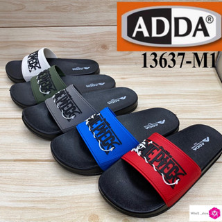 ADDA 13637 -M1 รองเท้าแตะสวม One Piece (6-10) สีเทา/เขียว/แดง/ขาว/ฟ้า