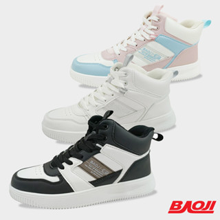 Baoji Collection บาโอจิ รองเท้าผ้าใบ รองเท้าข้อสูง สำหรับผู้หญิง W Funk High BJW921 (1760)