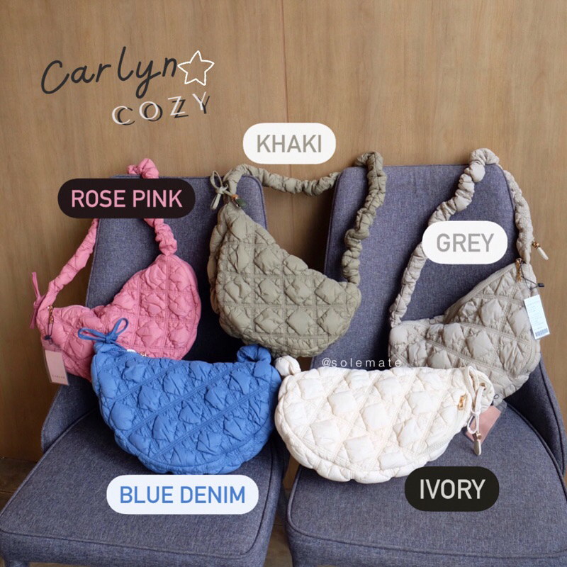 Carlyn bag  Cozy /Soft M/ Soft L พร้อมส่ง/รอไม่นาน!
