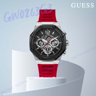 นาฬิกา Guess นาฬิกาข้อมือผู้ชาย รุ่น GW0263G2 44mm นาฬิกาแบรนด์เนม สินค้าขายดี Guess ของแท้ พร้อมส่ง