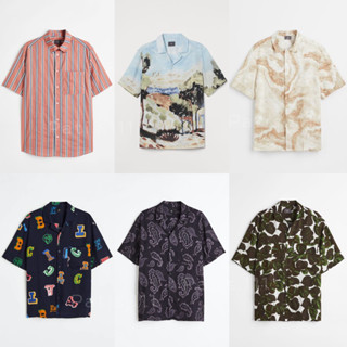 เสื้อเชิ้ตแขนสั้น แบรนด์ H&amp;M | rtm