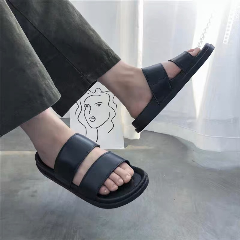 รองเท้าแตะ ไซส์36-45  ใส่ทำงาน แบบสวม หนัง