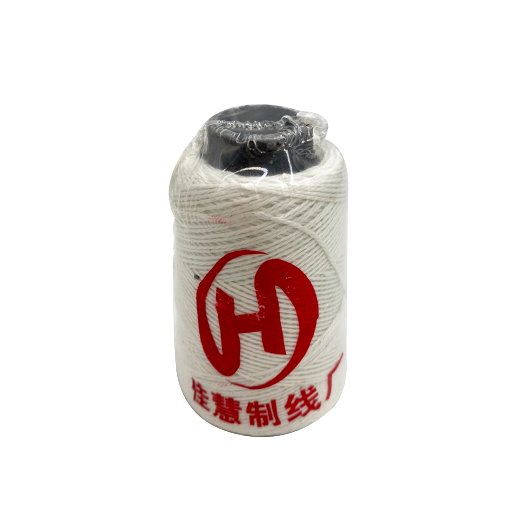 เชือกด้ายดิบ หนา 0.1 mm. ยาว 60 m. Rope ใช้สำหรับรัด มัด เย็บ สิ่งของต่างๆ ตามที่ต้องการ (ราคาต่อม้วน)
