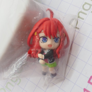 The Quintessential Quintuplets Mugyutto Cable Mascot Capsule Toy - Itsuki Nakano