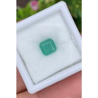 พลอย มรกต Natural Emerald แซมเบีย 1.17 กะรัต (Cts.)