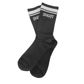 SHOOT ถุงเท้ากีฬา ข้อสั้น Crew V. 6 Sport Socks