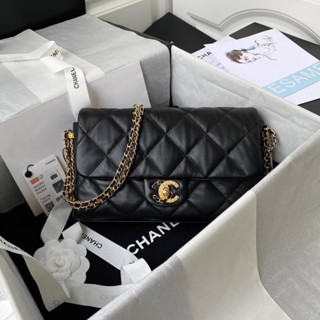 Chanel flap bag lambskin(Ori) 📌size 25.5 cm. 📌สินค้าจริงตามรูป งานสวยงาม หนังแท้