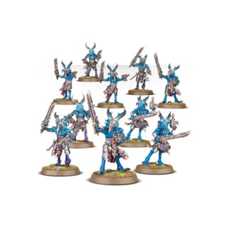 Warhammer 40k : Thousand Sons : Tzaangors x 5 with Upgrade Frames