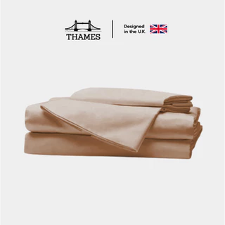 Thames Premium ชุดผ้าปูที่นอนคุณภาพสูง เนื้อผ้าละเอียด เบาสบาย ให้สัมผัสที่อ่อนนุ่ม