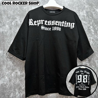 Cool Rocker : STREETWEAR OVERSIZE T-SHIRT / เสื้อยืดทรงโอเวอร์ไซส์ ดีไซส์สุดคูล