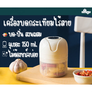 A HAUS เครื่องปั่นมินิ เครื่องบดกระเทียม สับกระเทียม USB สาม…