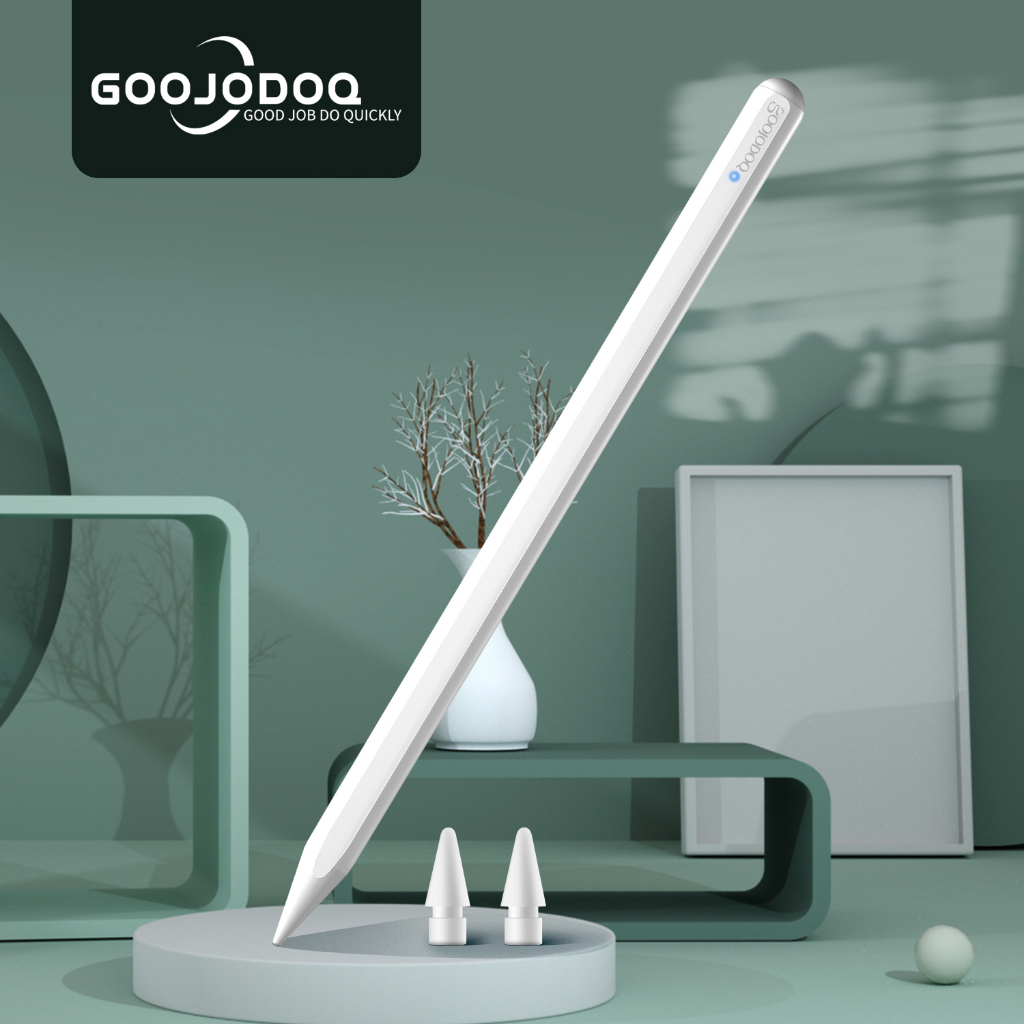 GOOJODOQ   GD12 ปากกาไอแพด ปากกาทัชสกรีน ปากกาสไตลัส For iPad Pencil 2 1 Air4 Air5 Pro 11 12.9 Gen10/9/8/7