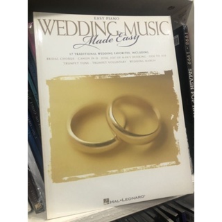 Canon in D Major WEDDING MUSIC MADE EASY - EASY PIANO (HAL)