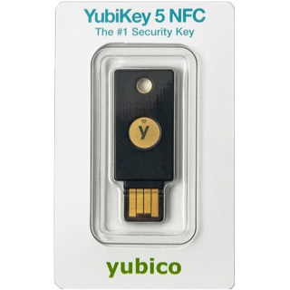 Yubikey 5 NFC (Yubico)-*จัดส่งวันถัดไป*ปกป้องบัญชี Binance, Gmail, YouTube, Facebook, Instagram