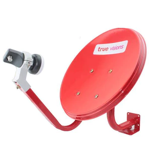 ขาจับ LNB ตัวจับหัว LNB ก้านจับ (พร้อมน็อตครบชุด) สำหรับจานทึบ Ku-Band ทรู PSI IPM ขนาด 35/60/75 ซม. คอ 40มม