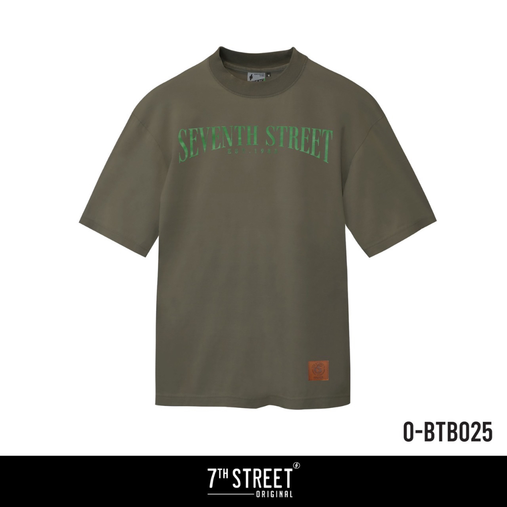 7th Street เสื้อยืดแบบโอเวอไซส์  (Oversize) 90' STYLE รุ่น O-BTB025