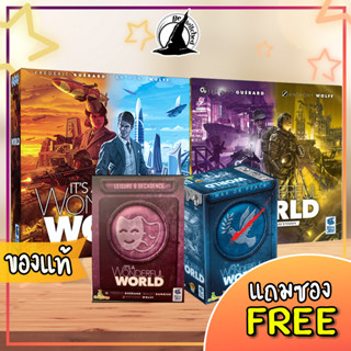 Its a Wonderful World / Corruption &amp; Ascension / War or Peace / Leisure &amp; Decadence Board Game แถมซองใส่การ์ด