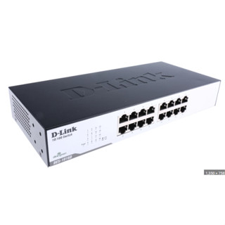 D-Link DES-1016D 10/100 Mbps Desktop SWITCHING HUB (ของใหม่ล้างสต๊อก)