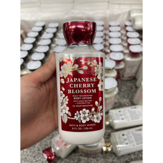 Bath &amp; Body Works Japanese Cherry Blossom Daily Nourishing Body Lotion 236ml. ของแท้