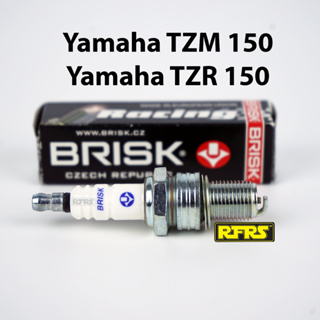 หัวเทียน BRISK COPPER RACING แกนทองแดง Yamaha TZM 150 และ Yamaha TZR 150 (C41L) Spark Plug รองรับทุกน้ำมัน Made in EU