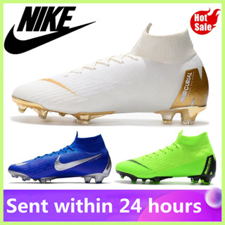 【IN STOCK】NIKE_Mercurial Superfly VI 360 FGรองเท้าฟุตบอล ผู้ใหญ่ รองเท้าสตั๊ด คุณภาพสูง รองเท้าฟุตบอลอาชีพ ราคาถูกที่สุด