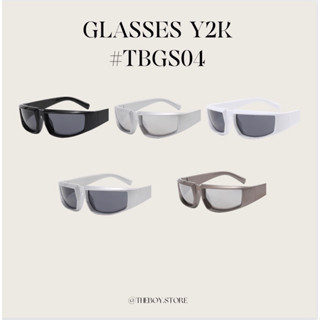 THEBOY-GLASSES Y2K #TBGS04 แว่นตาสไตล์ y2k