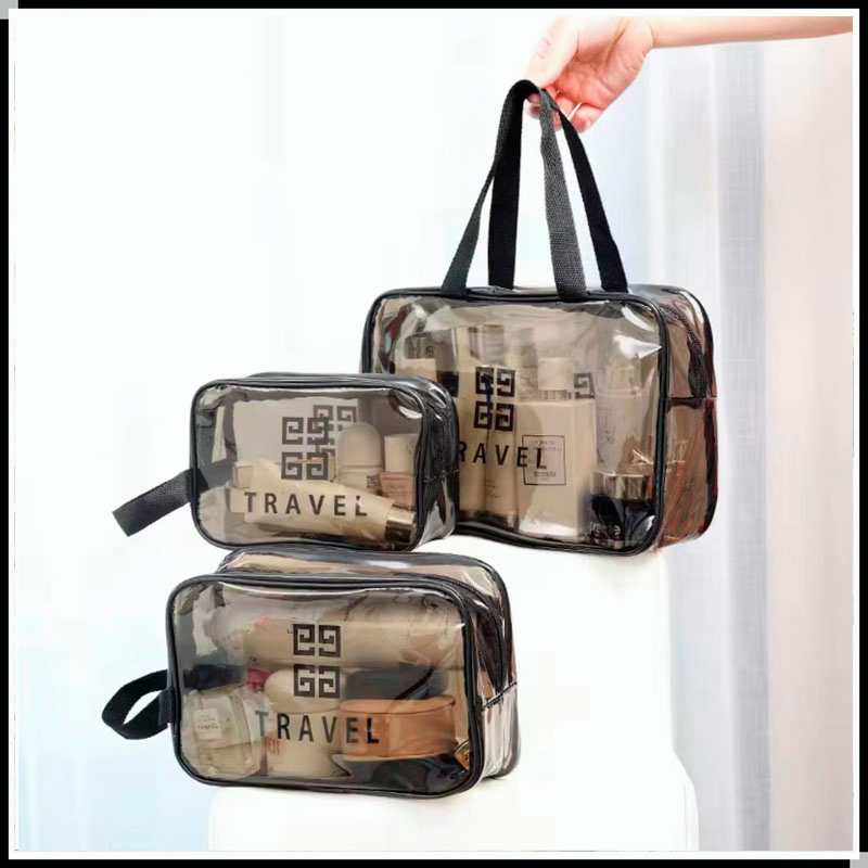 พร้อมส่งค่ะกระเป๋าเครื่องสำอางกันน้ำ ยอดฮีต บรรจุของเยอะ แบบใหญ่แบบเล็ก พกพาสะดวก กระเป๋าเครื่องสำอางกันน้ำ