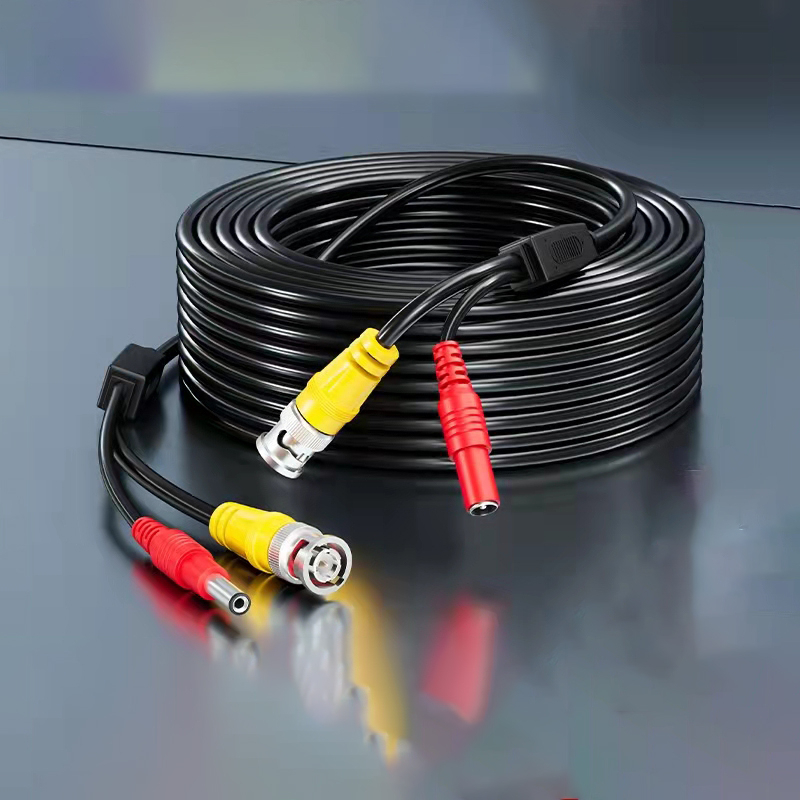 HVISION สายสำเร็จรูปสำหรับกล้องวงจรปิด รุ่น 1080P Cable ความยาว 20 เมตร พร้อมหัวBNC+หัว Power 12V Cable Pack 1 เส้น
