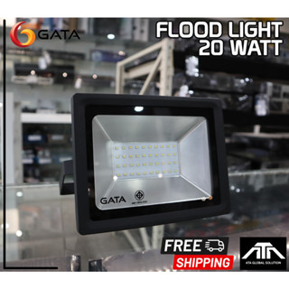 (สี Day light) GATA LED 20 w เหมาะสำหรับการใช้งานส่องแสงสว่างบริเวณทั่วไป