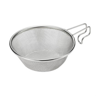 Campingmoon Colander Stainless Steel (S-213)กระชอนสแตนเลส