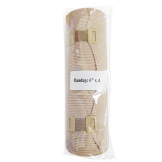 Elastic Bandage ผ้ายืดพันเคล็ด 6นิ้ว X 2.10M. (6ชิ้น/แพ็ค)